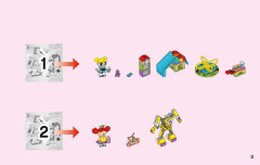 LEGO 41287 instructions page 3 – build guide