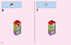 LEGO 41287 instructions page 8 – build guide
