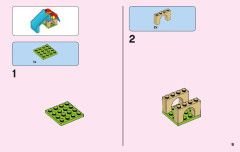 LEGO 41287 instructions page 9 – build guide