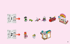 LEGO 41288 instructions page 3 – build guide