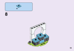 LEGO 41301 instructions page 13 – build guide