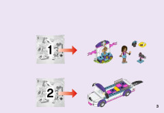 LEGO 41301 instructions page 3 – build guide