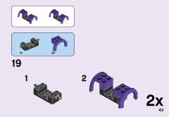LEGO 41301 instructions page 43 – build guide