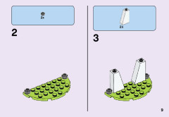 LEGO 41301 instructions page 9 – build guide