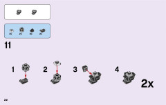 LEGO 41305 instructions page 22 – build guide