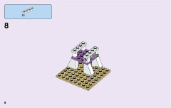 LEGO 41306 instructions page 8 – build guide