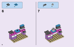 LEGO 41307 instructions page 8 – build guide