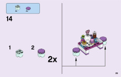 LEGO 41308 instructions page 25 – build guide