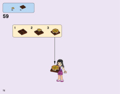 LEGO 41311 instructions page 72 – build guide