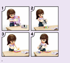 LEGO 41312 instructions page 2 – build guide