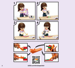 LEGO 41313 instructions page 2 – build guide