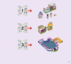 LEGO 41313 instructions page 3 – build guide