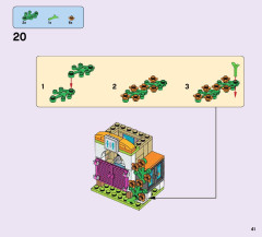 LEGO 41313 instructions page 41 – build guide