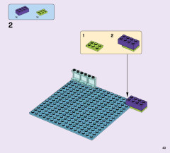 LEGO 41313 instructions page 43 – build guide
