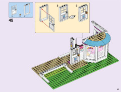 LEGO 41314 instructions page 43 – build guide