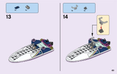 LEGO 41316 instructions page 43 – build guide