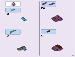 LEGO 41317 instructions page 105 – build guide