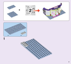 LEGO 41320 instructions page 3 – build guide