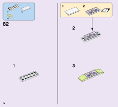 LEGO 41320 instructions page 74 – build guide