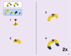 LEGO 41322 instructions page 9 – build guide