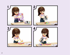 LEGO 41323 instructions page 2 – build guide