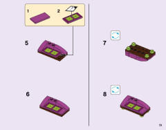 LEGO 41323 instructions page 51 – build guide