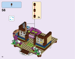 LEGO 41323 instructions page 70 – build guide