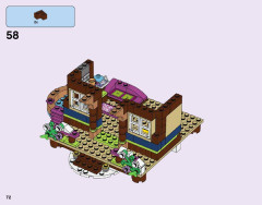 LEGO 41323 instructions page 72 – build guide