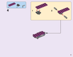 LEGO 41323 instructions page 9 – build guide