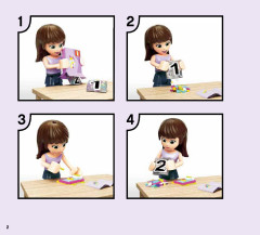 LEGO 41325 instructions page 2 – build guide