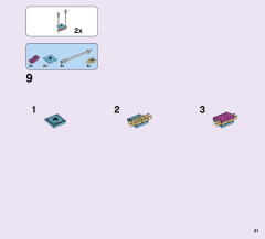 LEGO 41325 instructions page 21 – build guide