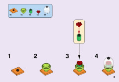 LEGO 41327 instructions page 3 – build guide