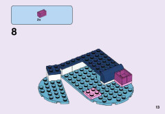 LEGO 41328 instructions page 13 – build guide