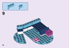 LEGO 41328 instructions page 14 – build guide