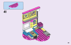 LEGO 41329 instructions page 43 – build guide