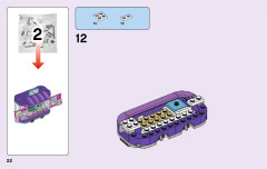 LEGO 41332 instructions page 22 – build guide