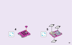 LEGO 41332 instructions page 43 – build guide