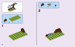 LEGO 41332 instructions page 8 – build guide
