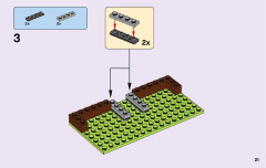 LEGO 41334 instructions page 21 – build guide