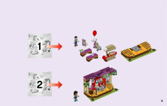 LEGO 41334 instructions page 3 – build guide