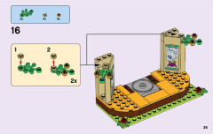 LEGO 41334 instructions page 35 – build guide