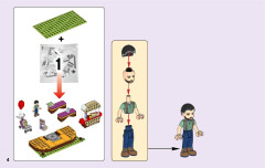 LEGO 41334 instructions page 4 – build guide