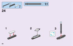LEGO 41334 instructions page 40 – build guide