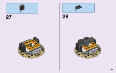 LEGO 41334 instructions page 43 – build guide
