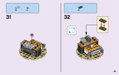 LEGO 41334 instructions page 45 – build guide