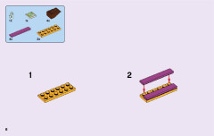 LEGO 41334 instructions page 6 – build guide