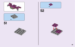 LEGO 41334 instructions page 61 – build guide