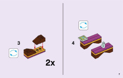 LEGO 41334 instructions page 7 – build guide