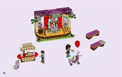 LEGO 41334 instructions page 74 – build guide