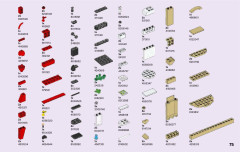 LEGO 41334 instructions page 75 – build guide